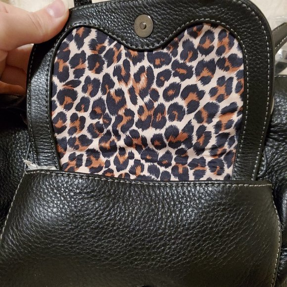 New Maxx New York Signature Black Leather Purse + Coin Purse - Picture 5 of 16